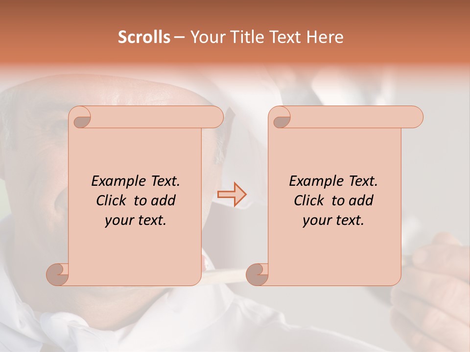 Person Happy Caucasian PowerPoint Template