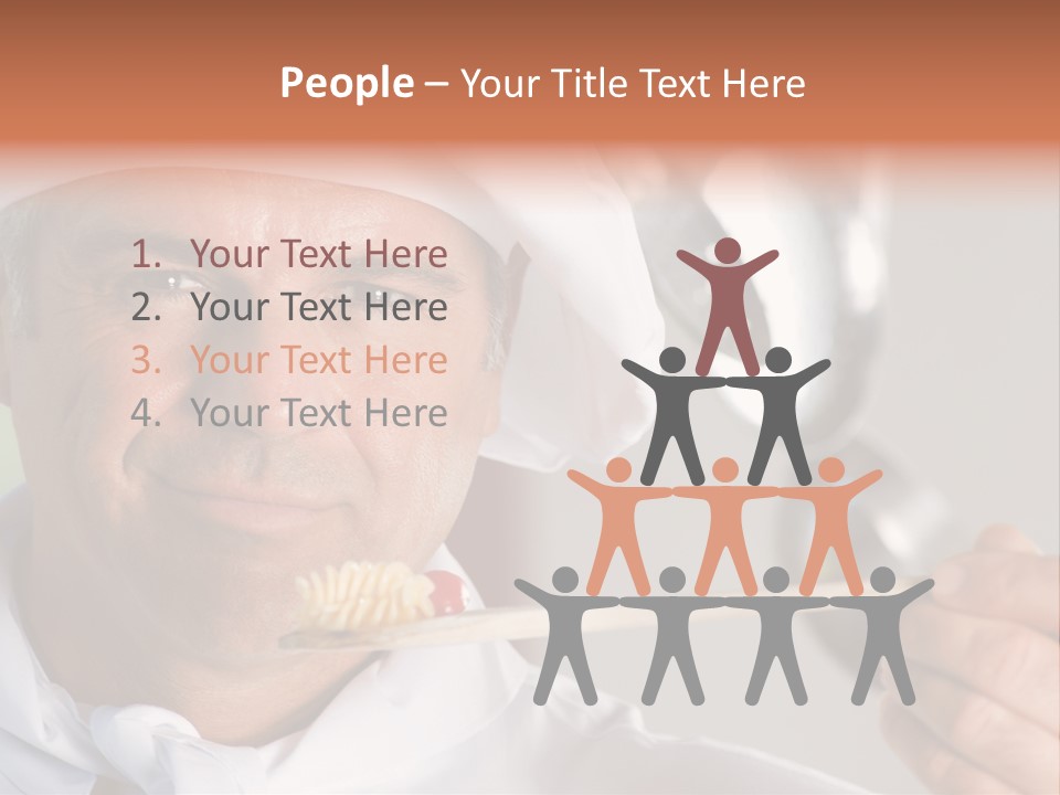 Person Happy Caucasian PowerPoint Template
