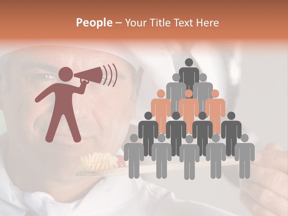 Person Happy Caucasian PowerPoint Template