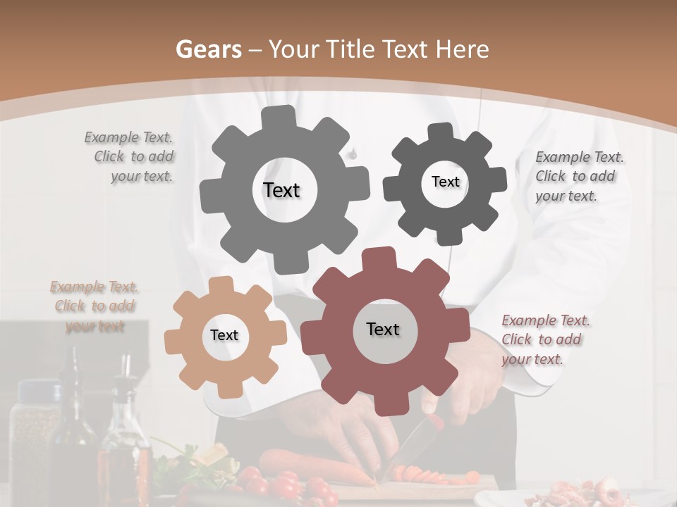 Person Cuisine Food PowerPoint Template