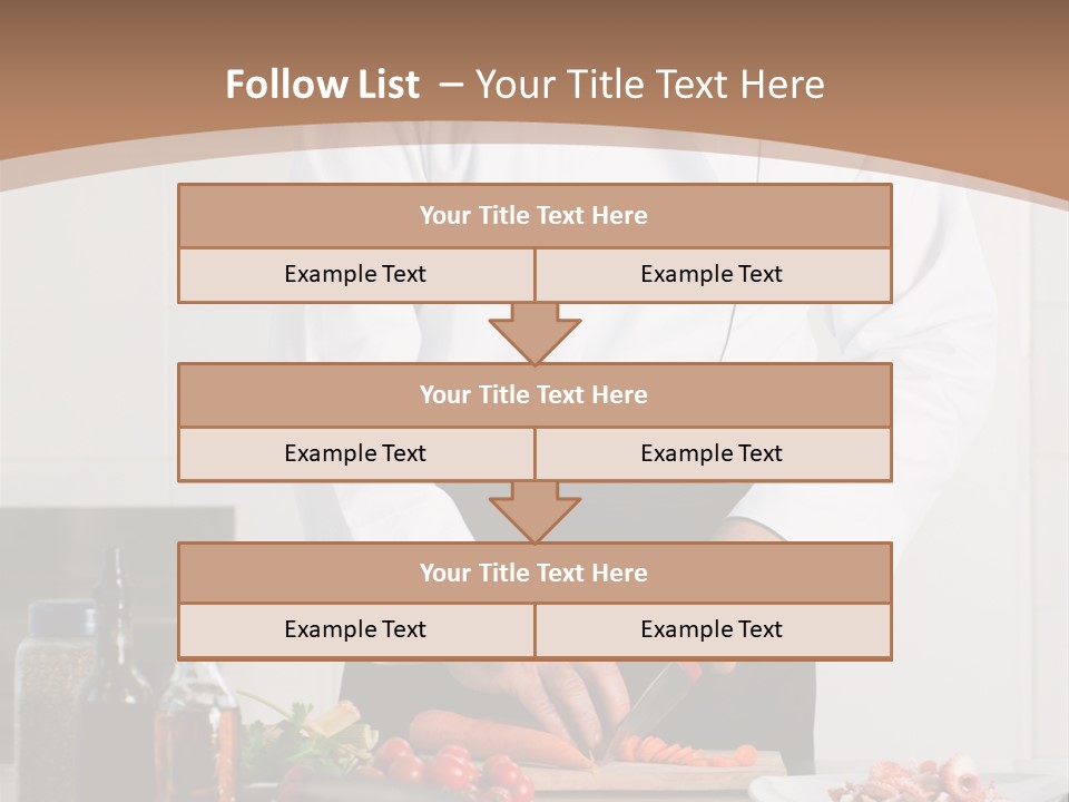 Person Cuisine Food PowerPoint Template