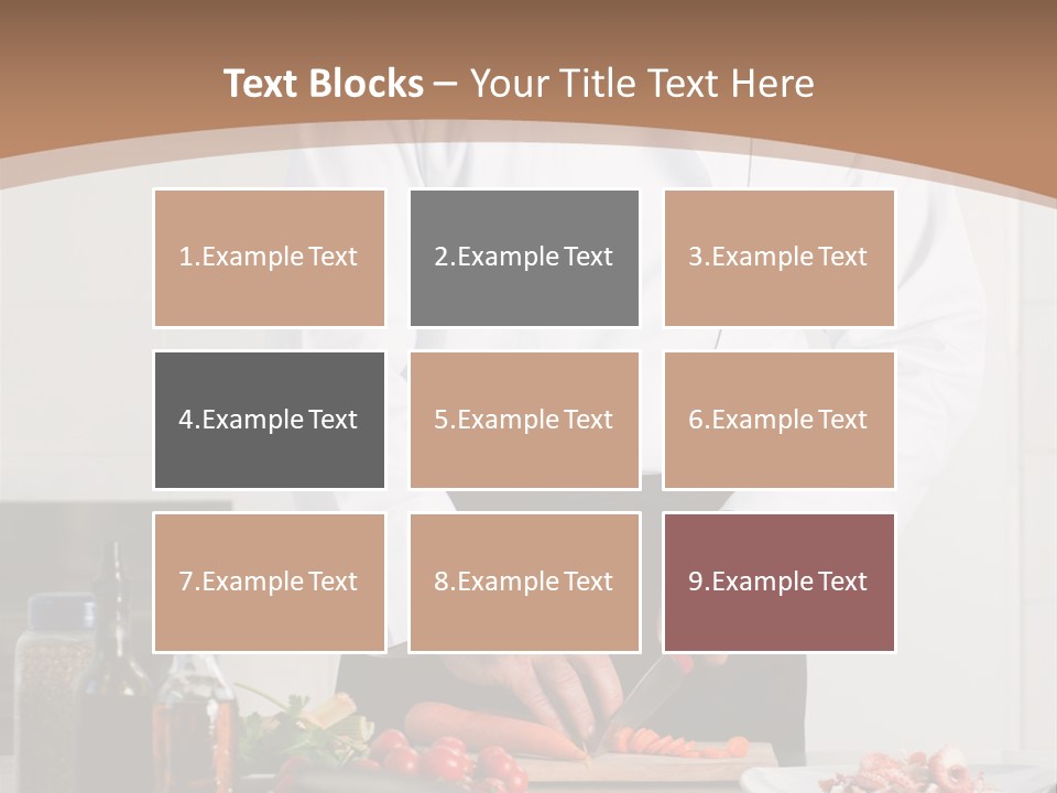 Person Cuisine Food PowerPoint Template