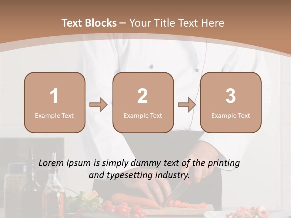 Person Cuisine Food PowerPoint Template