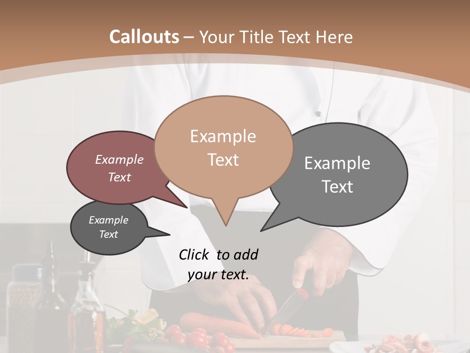 Person Cuisine Food PowerPoint Template