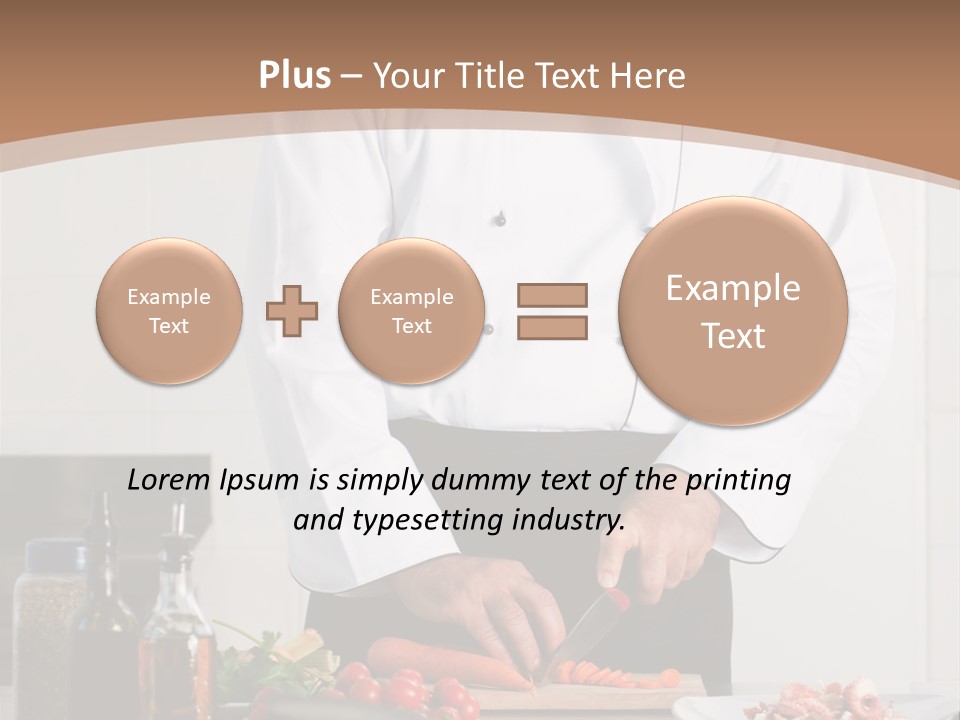 Person Cuisine Food PowerPoint Template