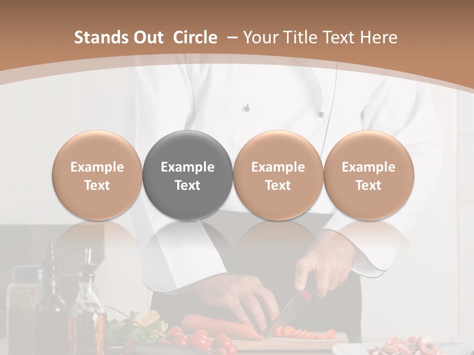Person Cuisine Food PowerPoint Template
