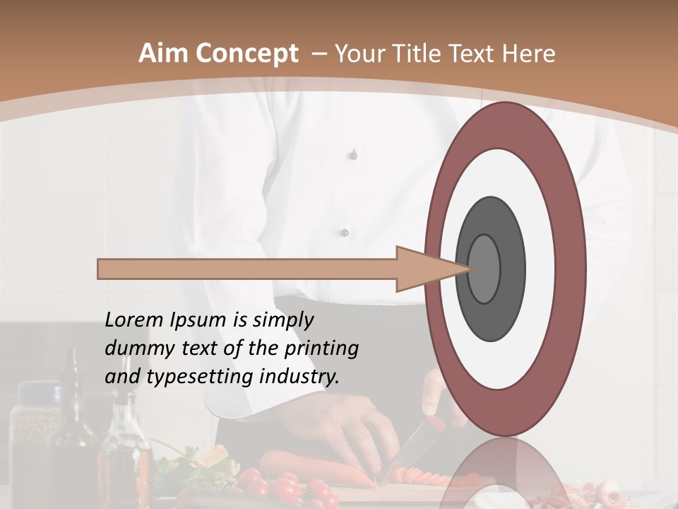 Person Cuisine Food PowerPoint Template