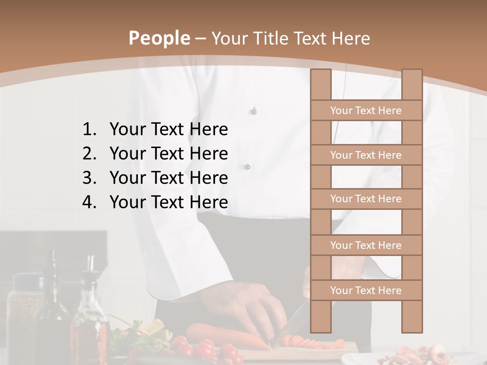 Person Cuisine Food PowerPoint Template