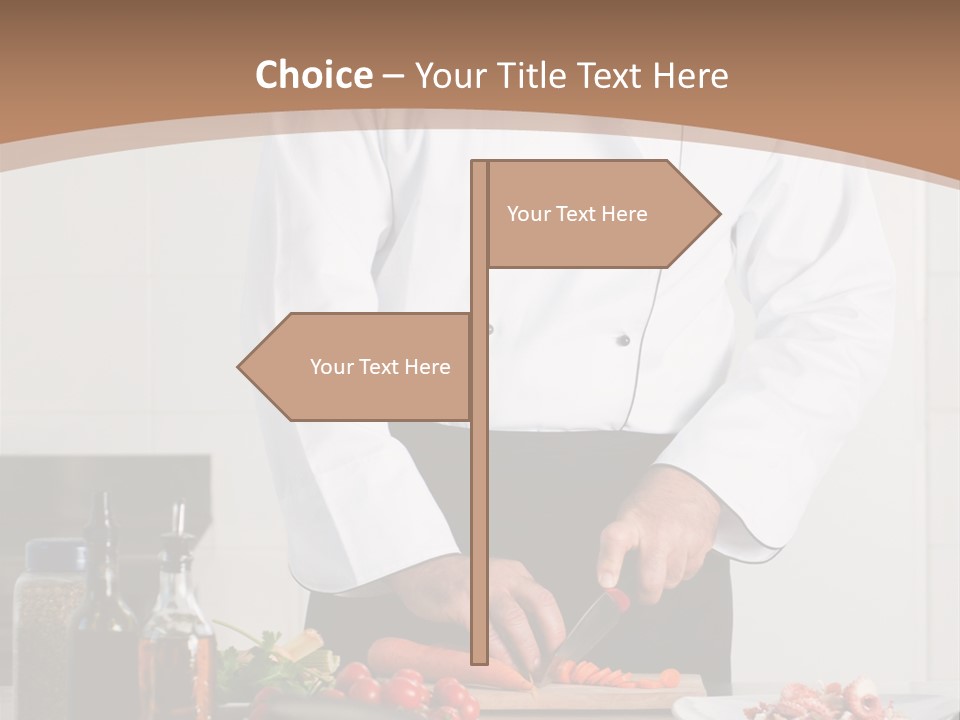 Person Cuisine Food PowerPoint Template