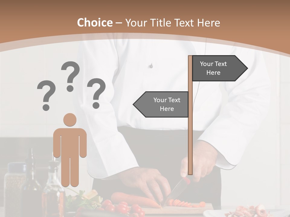 Person Cuisine Food PowerPoint Template