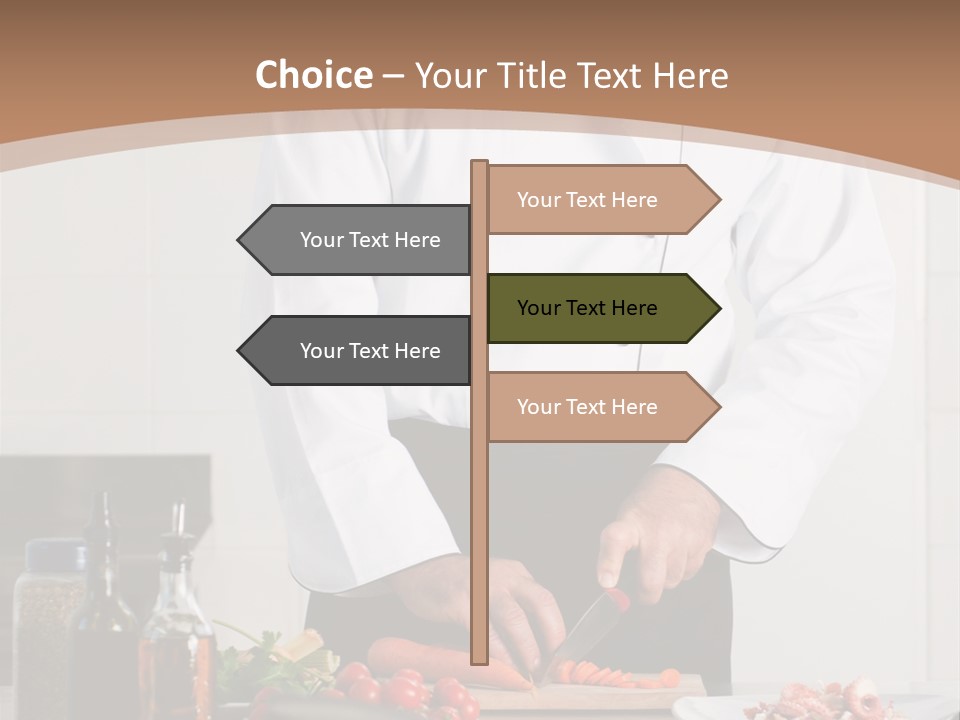Person Cuisine Food PowerPoint Template