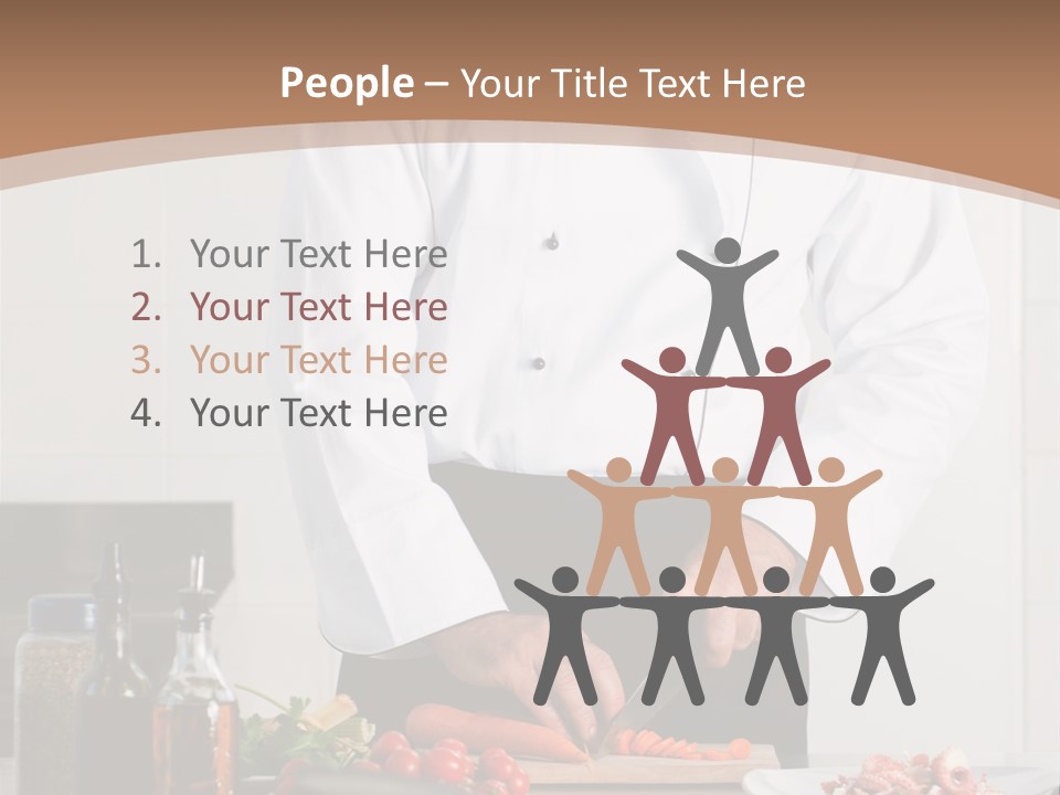 Person Cuisine Food PowerPoint Template