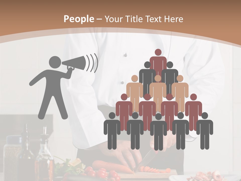 Person Cuisine Food PowerPoint Template