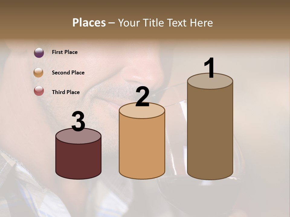 Alcohol Red Wine France PowerPoint Template