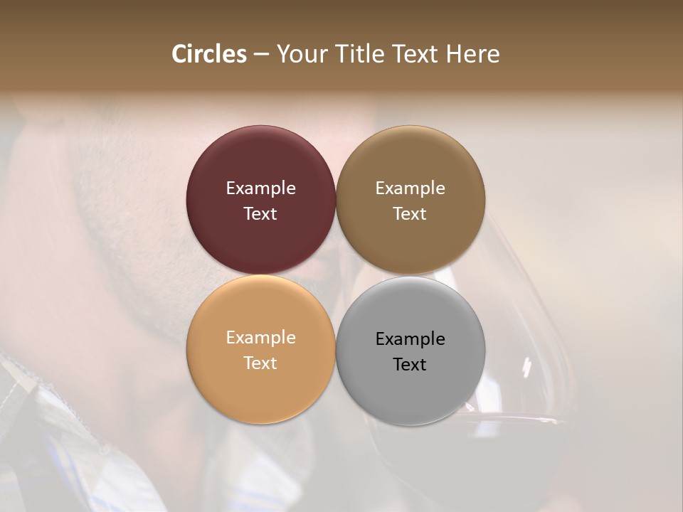 Alcohol Red Wine France PowerPoint Template