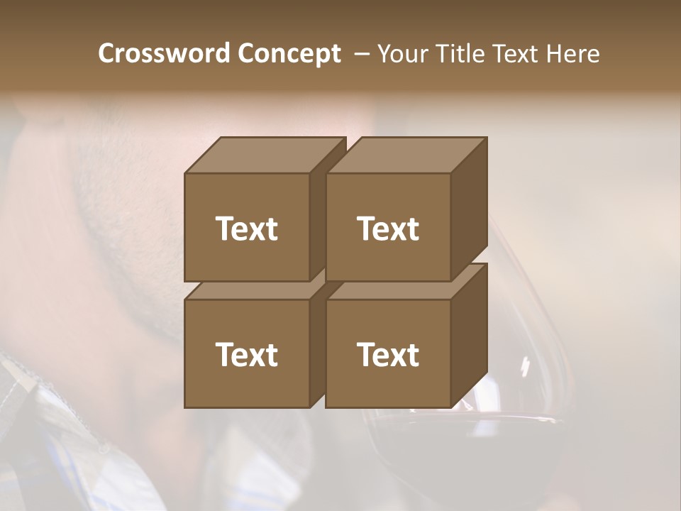 Alcohol Red Wine France PowerPoint Template