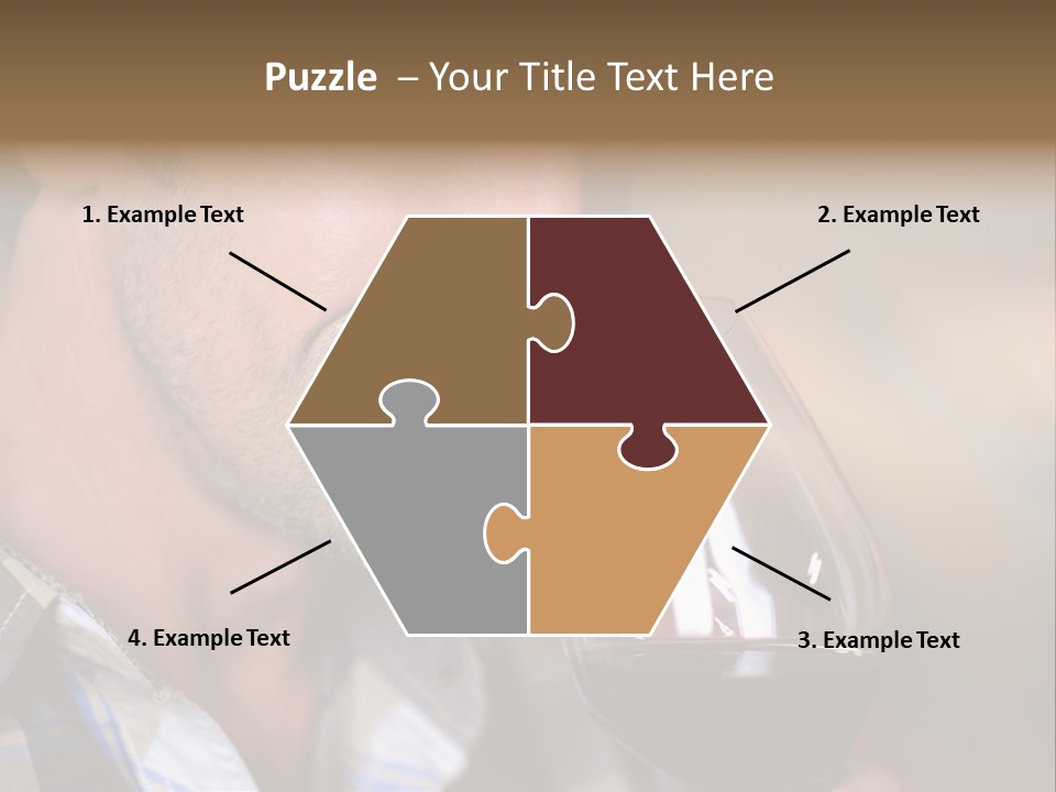 Alcohol Red Wine France PowerPoint Template