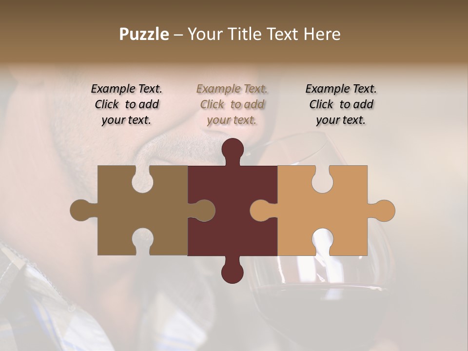 Alcohol Red Wine France PowerPoint Template