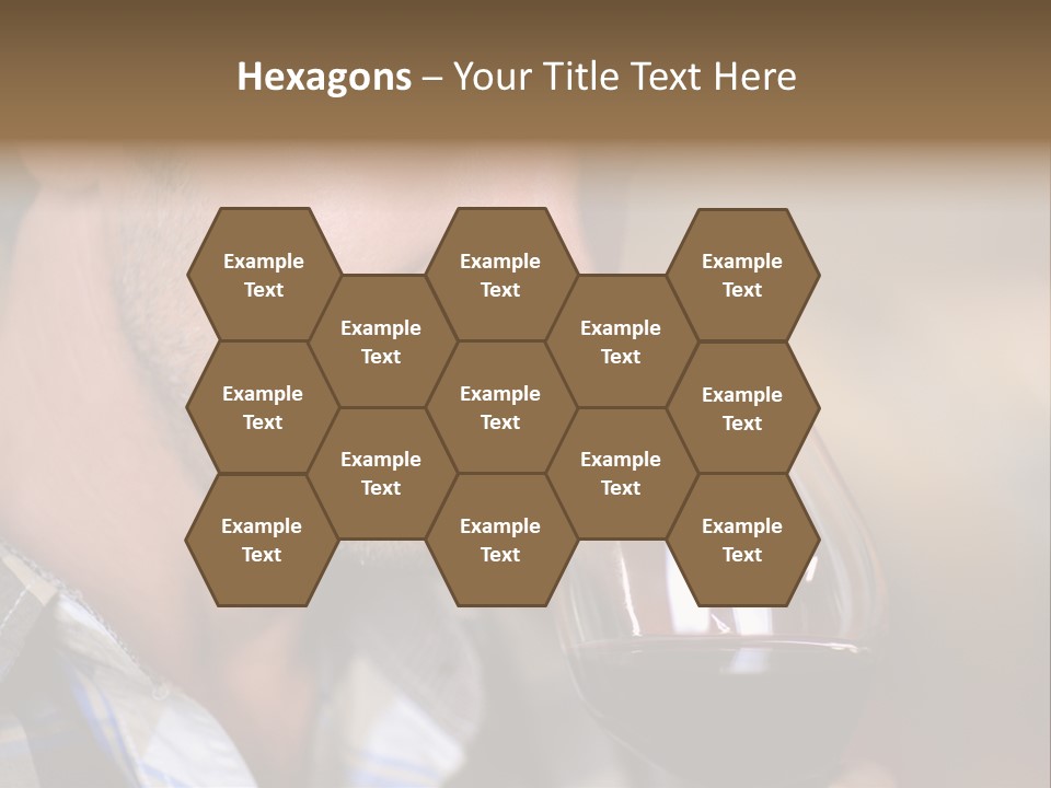 Alcohol Red Wine France PowerPoint Template