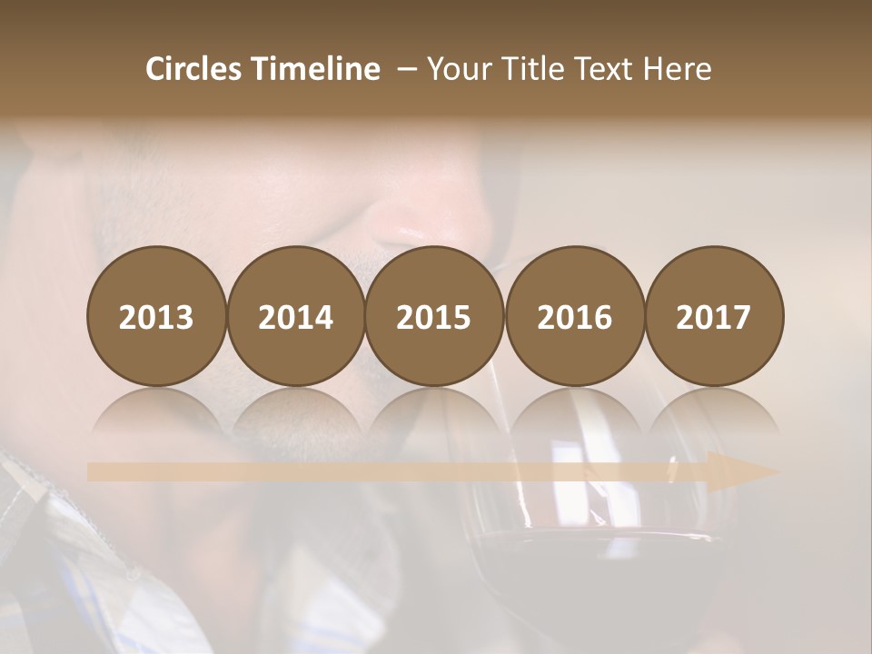 Alcohol Red Wine France PowerPoint Template