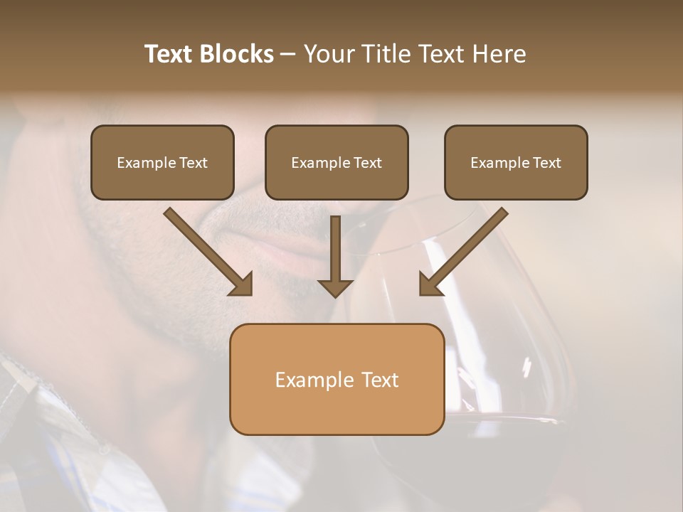 Alcohol Red Wine France PowerPoint Template