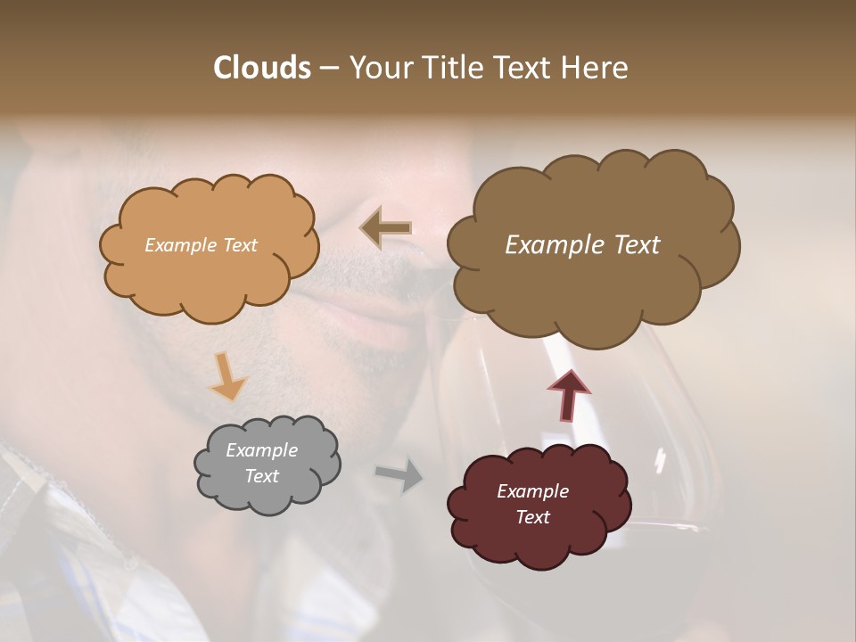 Alcohol Red Wine France PowerPoint Template