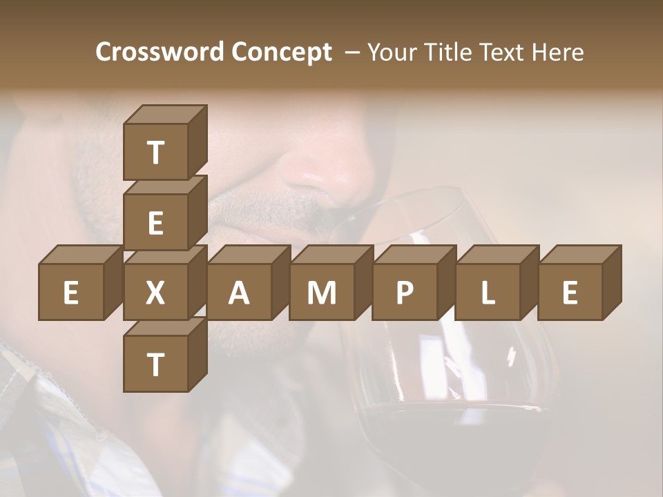 Alcohol Red Wine France PowerPoint Template