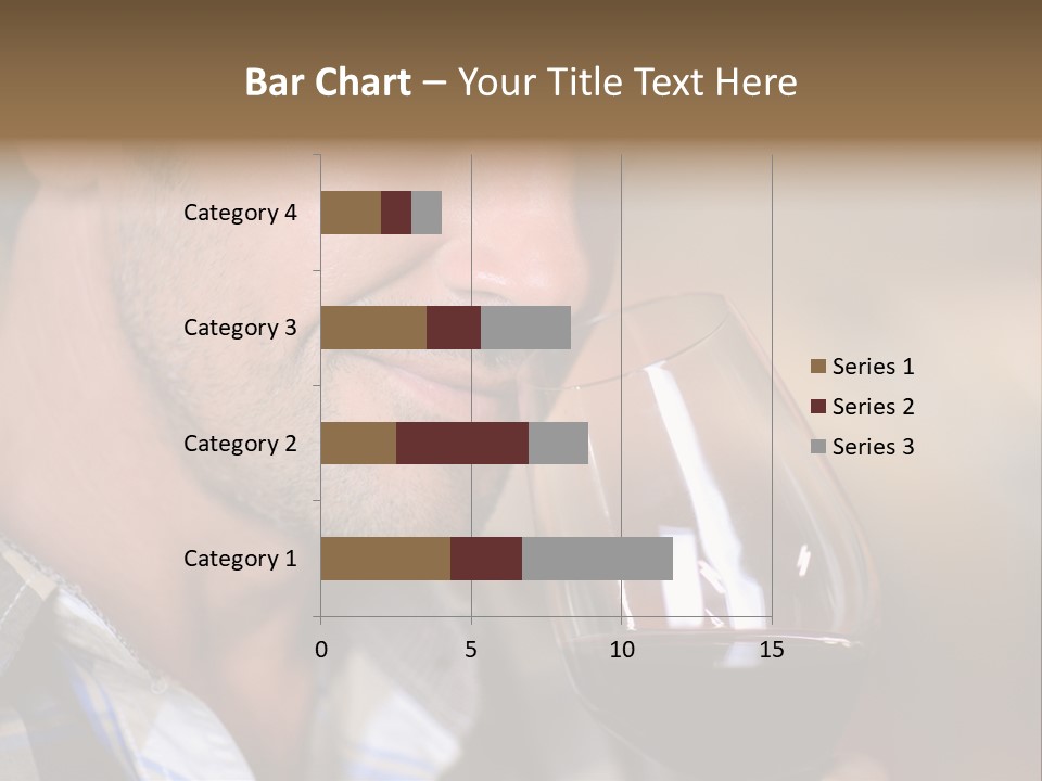 Alcohol Red Wine France PowerPoint Template