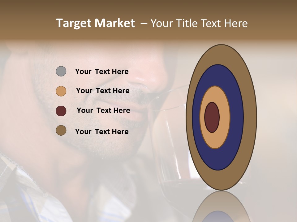 Alcohol Red Wine France PowerPoint Template