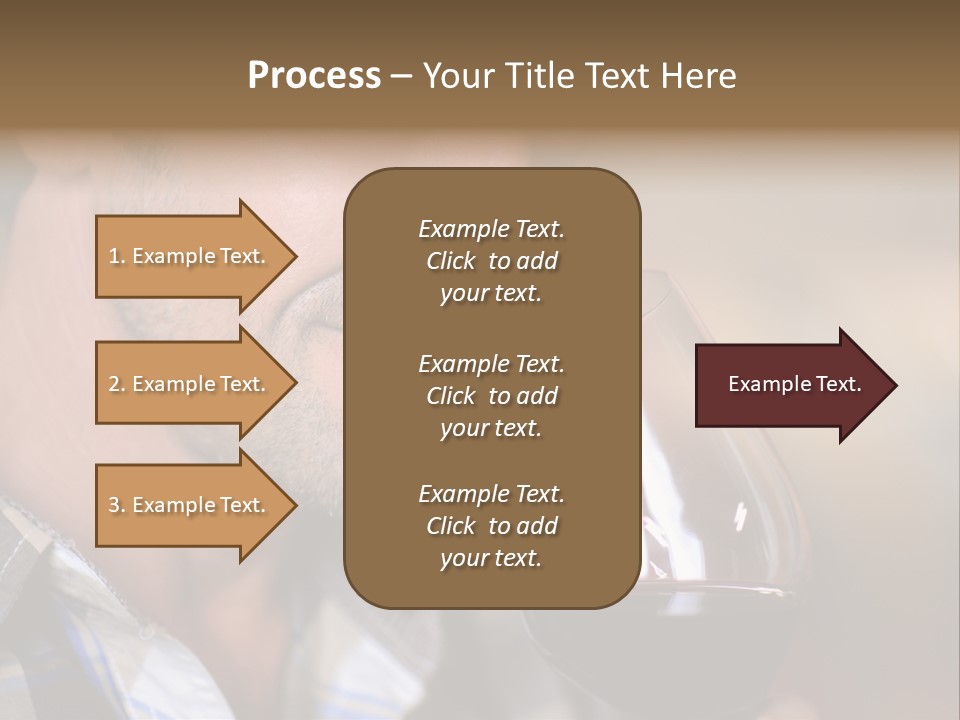 Alcohol Red Wine France PowerPoint Template