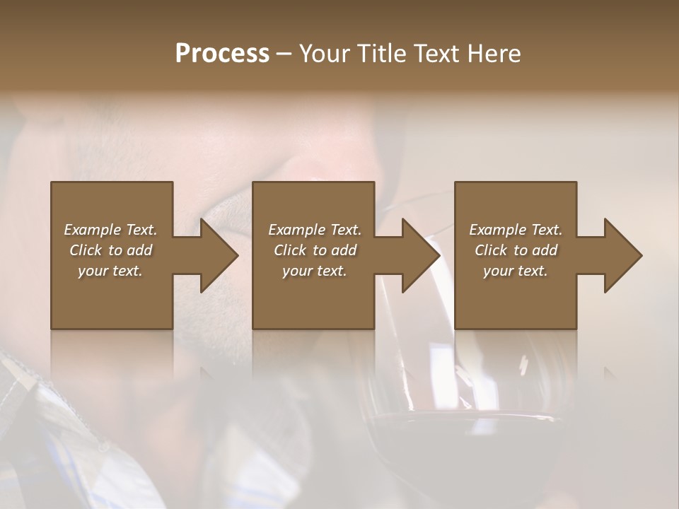 Alcohol Red Wine France PowerPoint Template