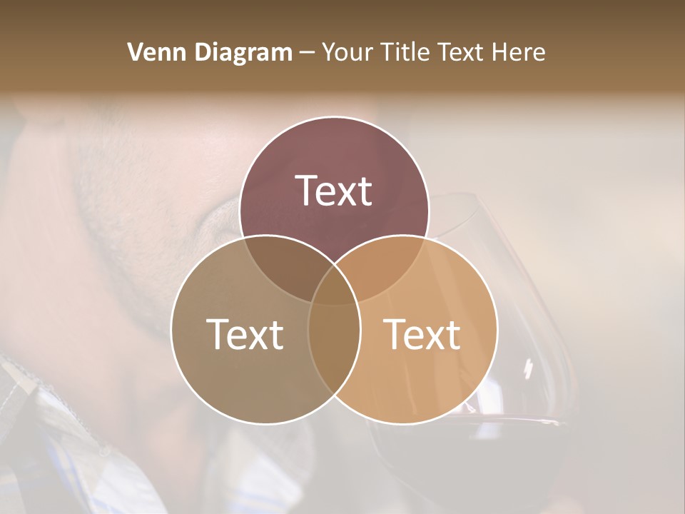 Alcohol Red Wine France PowerPoint Template