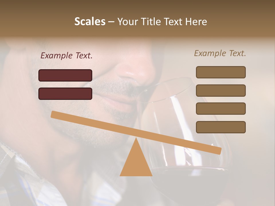 Alcohol Red Wine France PowerPoint Template