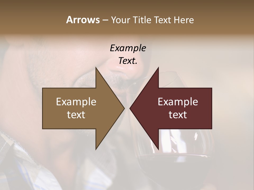 Alcohol Red Wine France PowerPoint Template