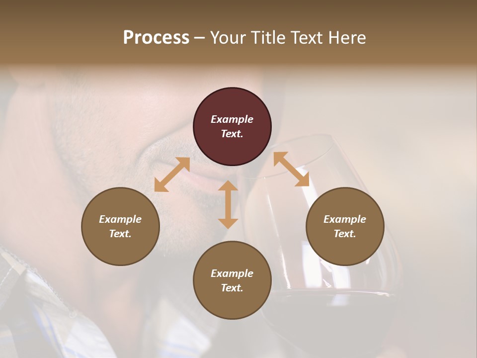 Alcohol Red Wine France PowerPoint Template