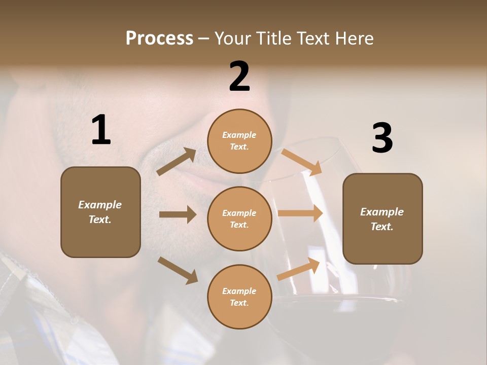 Alcohol Red Wine France PowerPoint Template