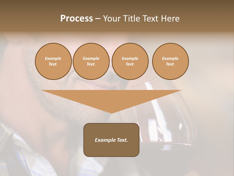 Alcohol Red Wine France PowerPoint Template