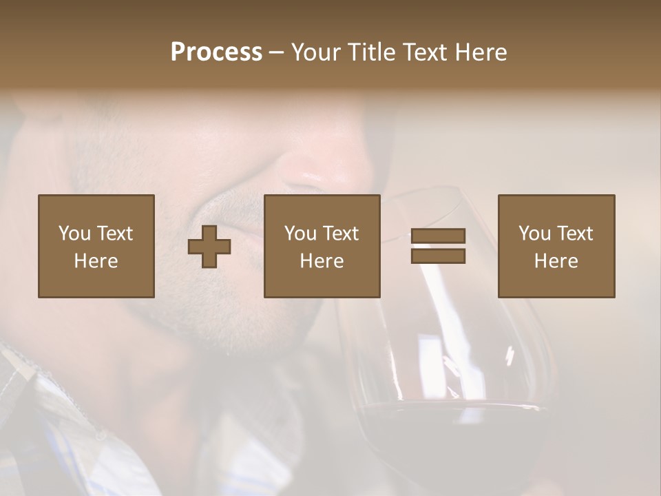 Alcohol Red Wine France PowerPoint Template