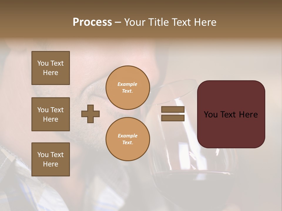 Alcohol Red Wine France PowerPoint Template