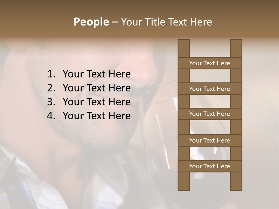 Alcohol Red Wine France PowerPoint Template