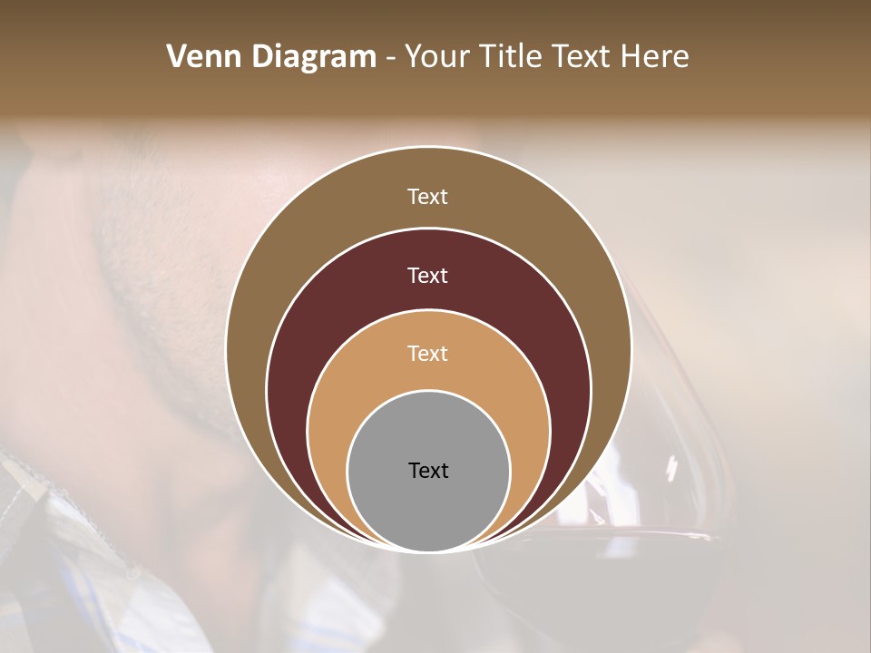 Alcohol Red Wine France PowerPoint Template