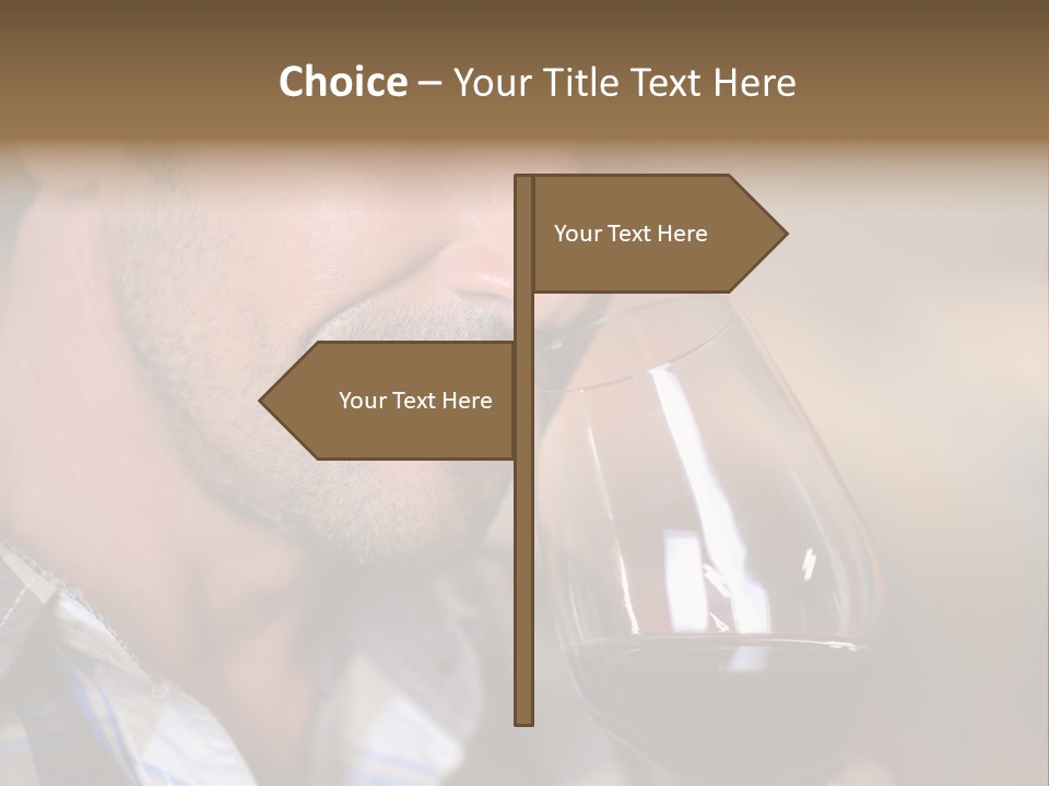 Alcohol Red Wine France PowerPoint Template
