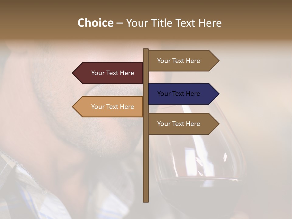 Alcohol Red Wine France PowerPoint Template