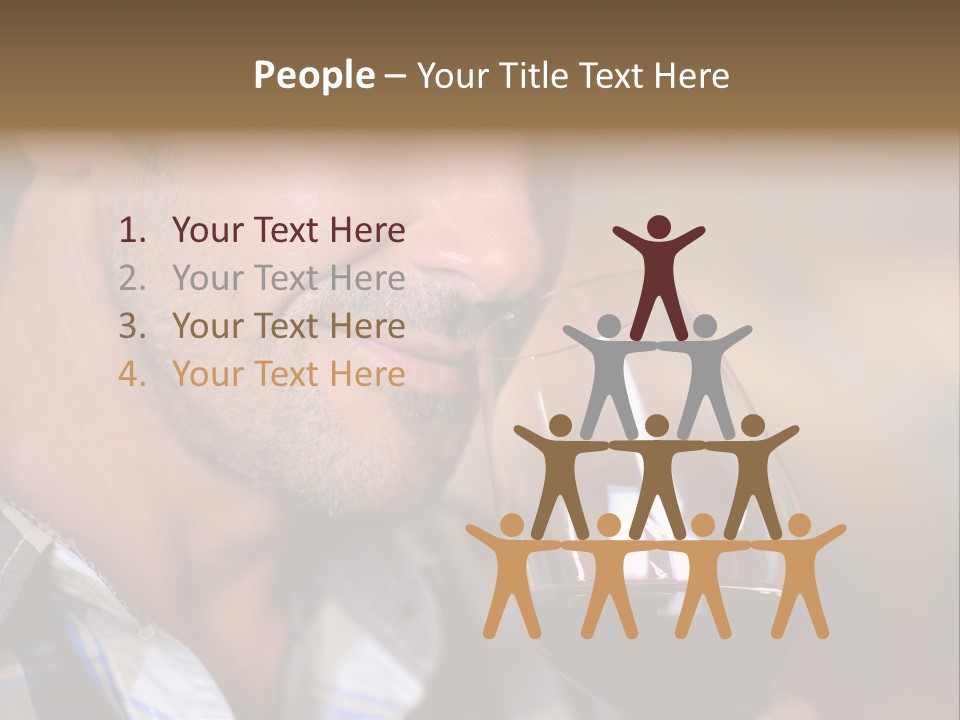 Alcohol Red Wine France PowerPoint Template