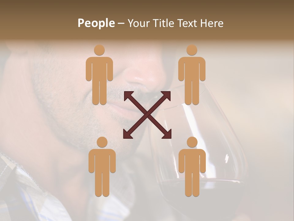 Alcohol Red Wine France PowerPoint Template