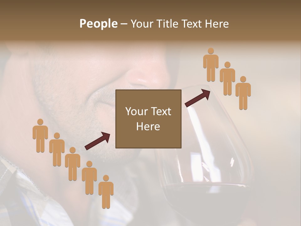 Alcohol Red Wine France PowerPoint Template