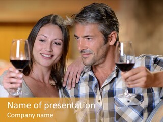 Controlling Taste Beverage PowerPoint Template