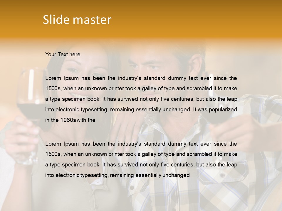 Controlling Taste Beverage PowerPoint Template