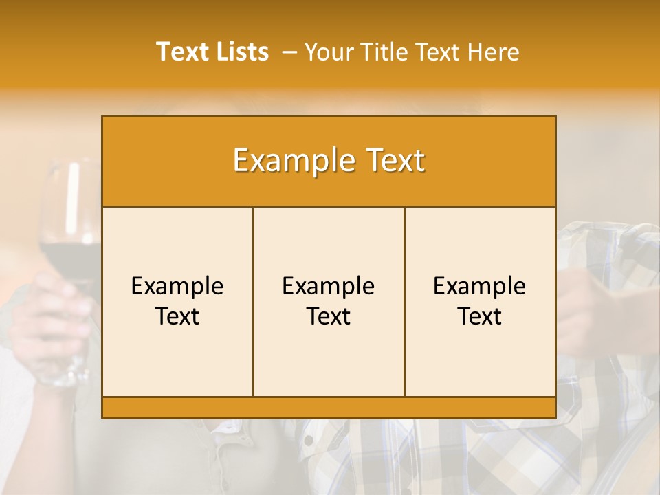 Controlling Taste Beverage PowerPoint Template