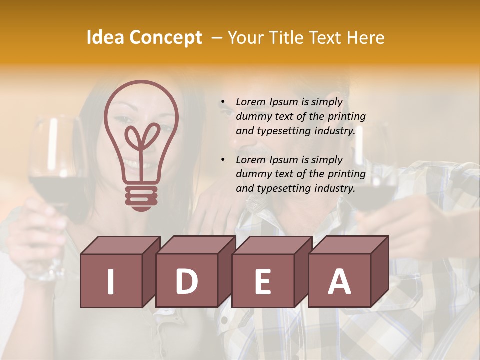 Controlling Taste Beverage PowerPoint Template